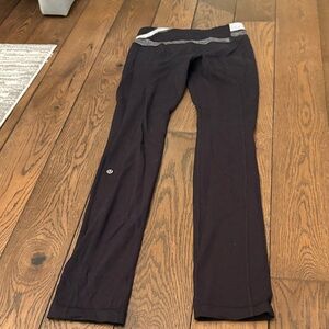 Lululemon Black straight leg legging